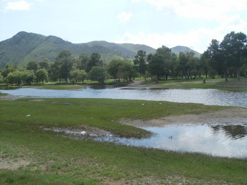 Mongolian river